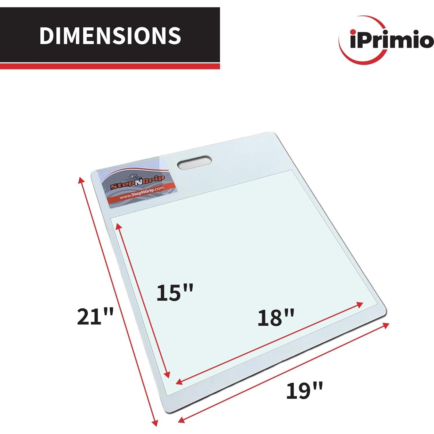 Alfombrilla Adhesiva de Baloncesto StepNGrip 38.1x45.7cm 30 Hojas