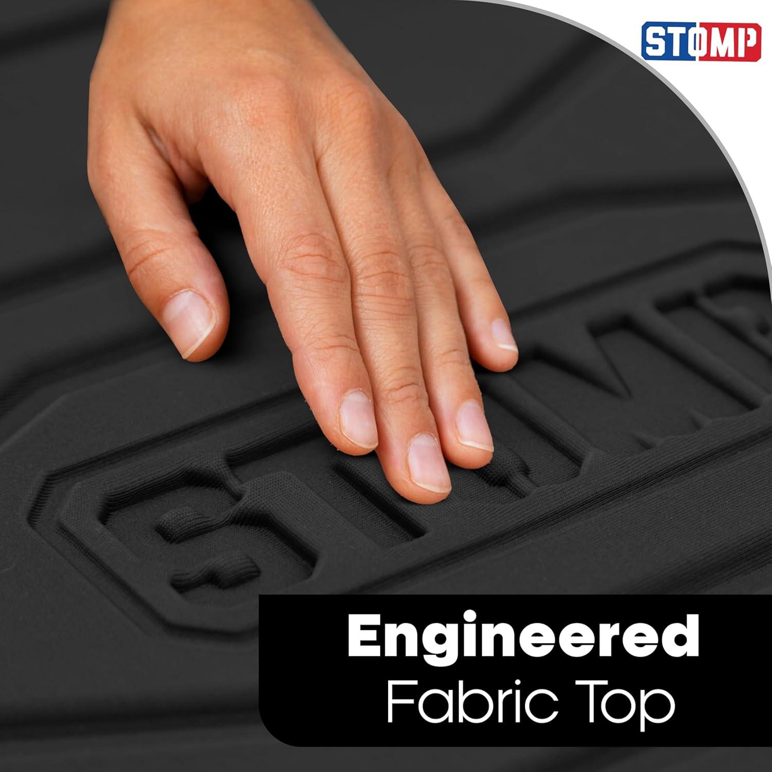 Alfombrilla de Tracción Reutilizable STOMP Mini 28x38cm Negra