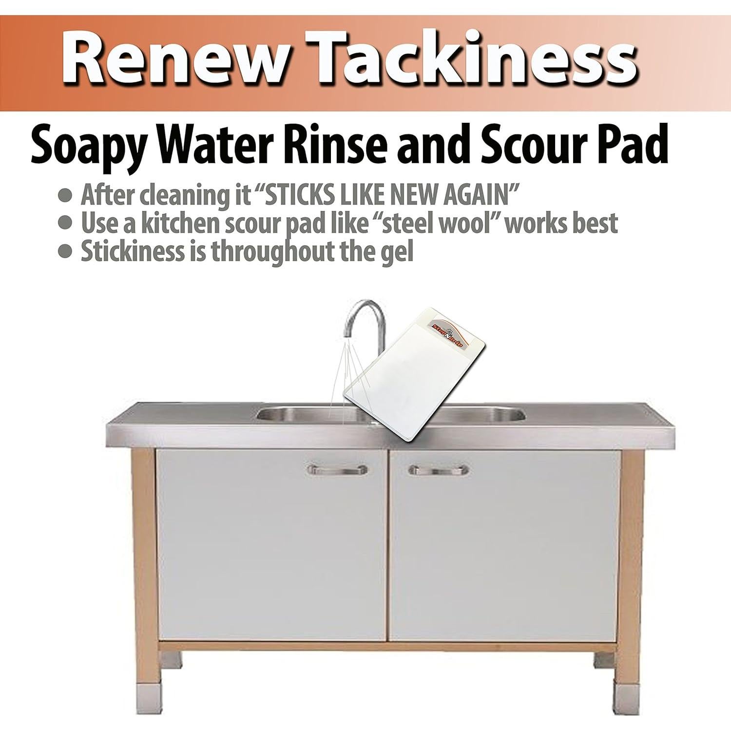 Tablero de Tracción para Baloncesto StepNGrip - Gel Antideslizante