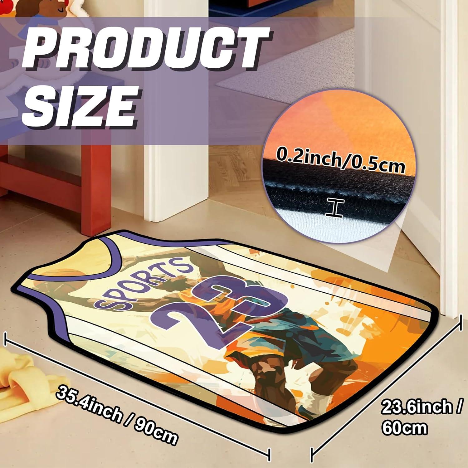 Alfombra de Baloncesto Apriciti 90x60cm Antideslizante