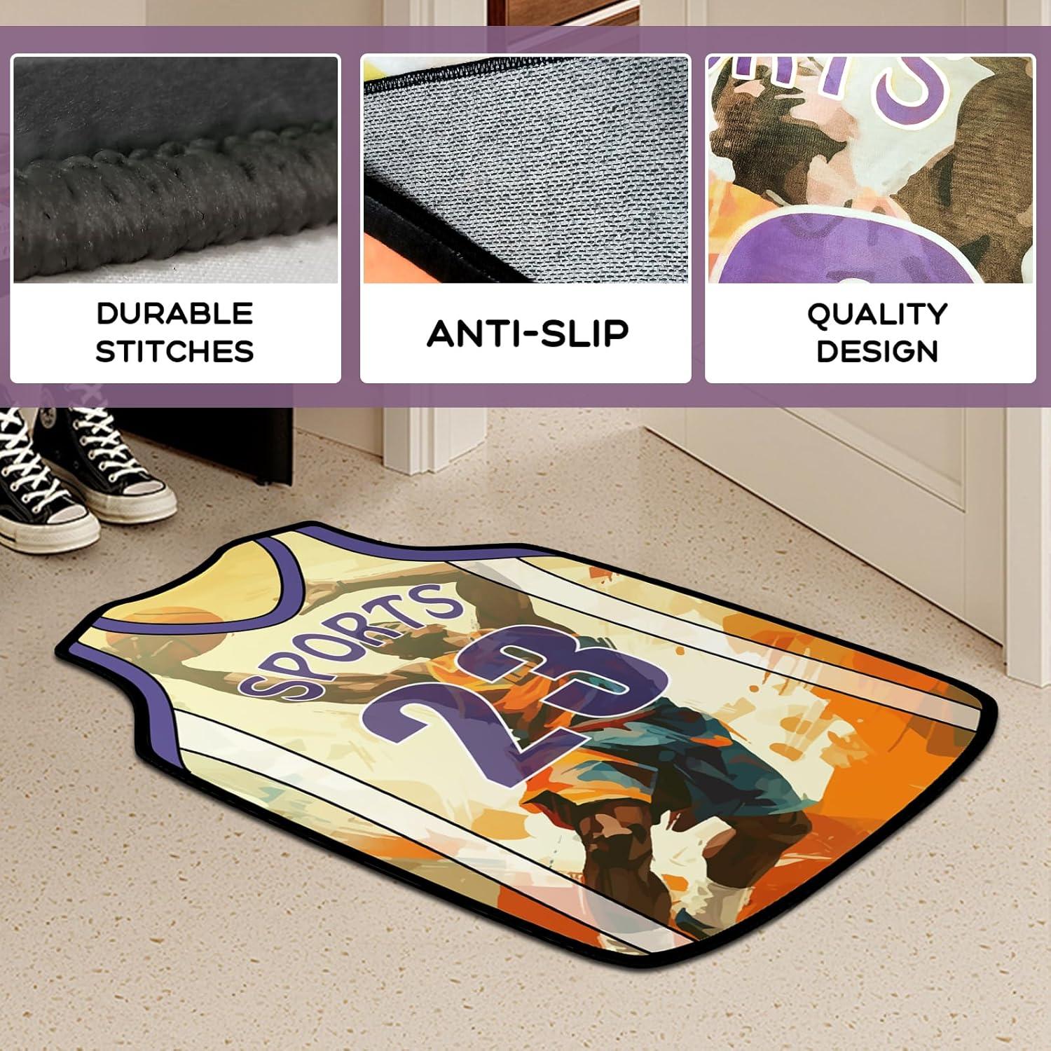 Alfombra de Baloncesto Apriciti 90x60cm Antideslizante