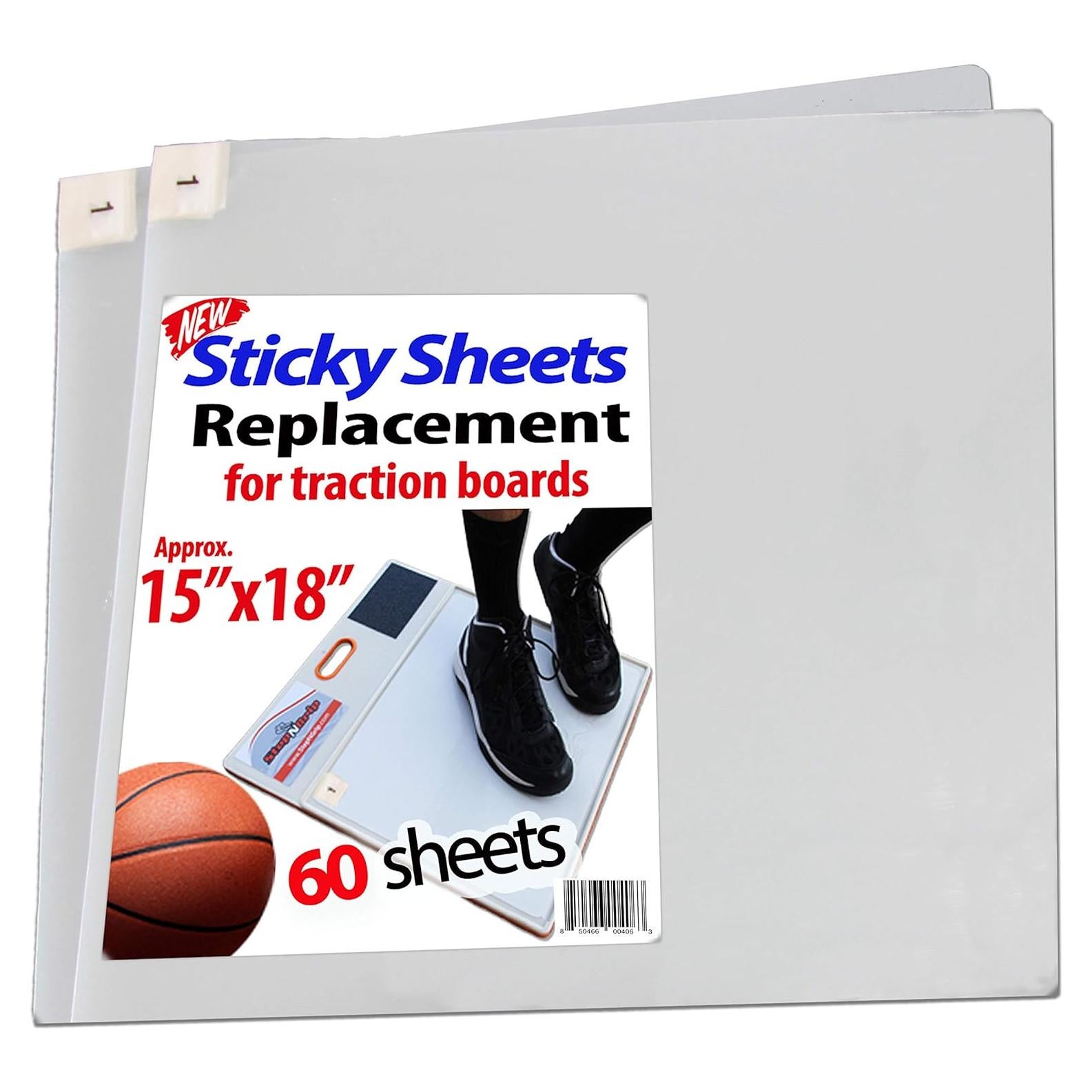 Hojas Adhesivas de Reemplazo StepNGrip para Deportes - 60 Unidades