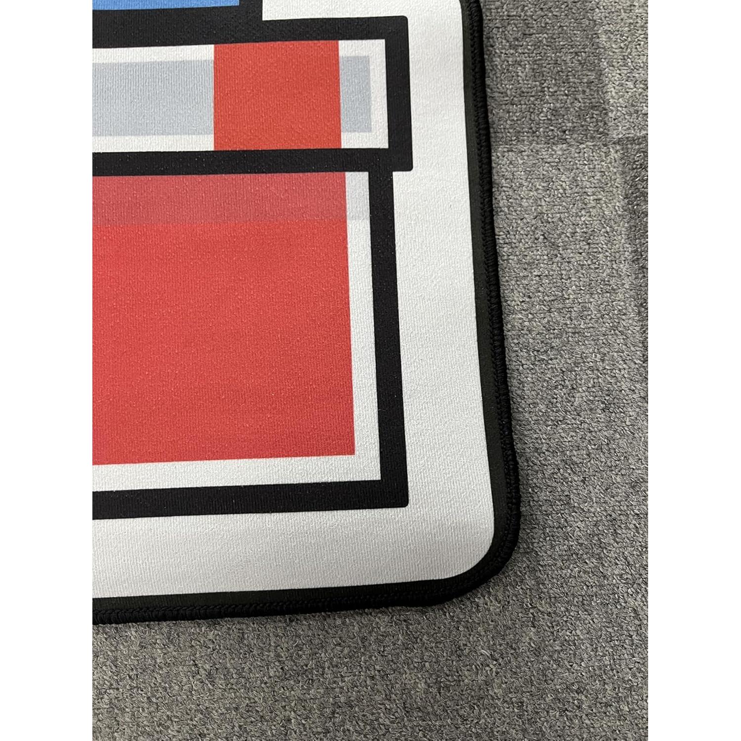 Alfombra de Área EXIGENT Multicolor 90x150cm Antideslizante