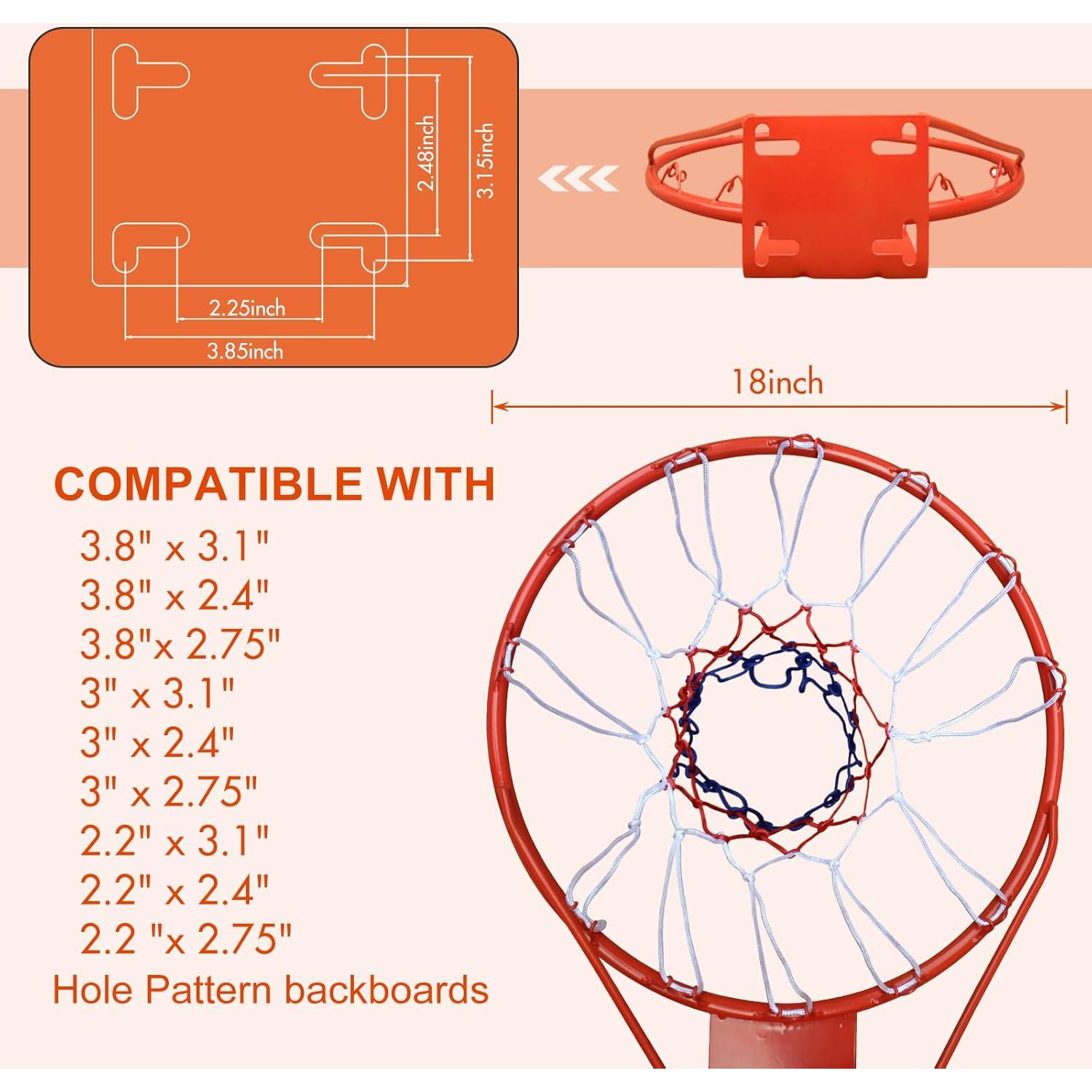 Aro de Baloncesto ICSPOID LQ10 18" (45.72 cm) con Red