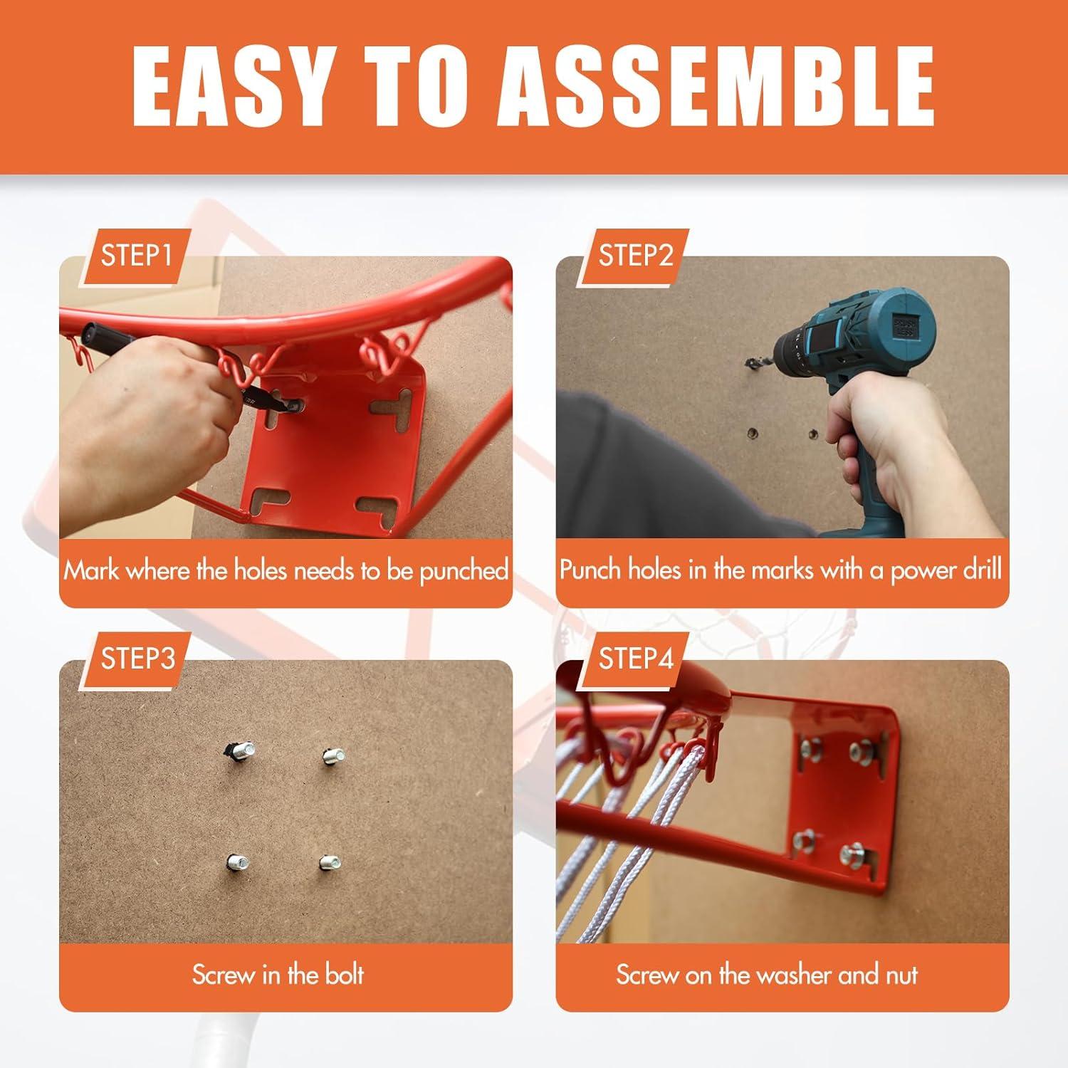 Aro de Baloncesto ICSPOID LQ10 18" (45.72 cm) con Red