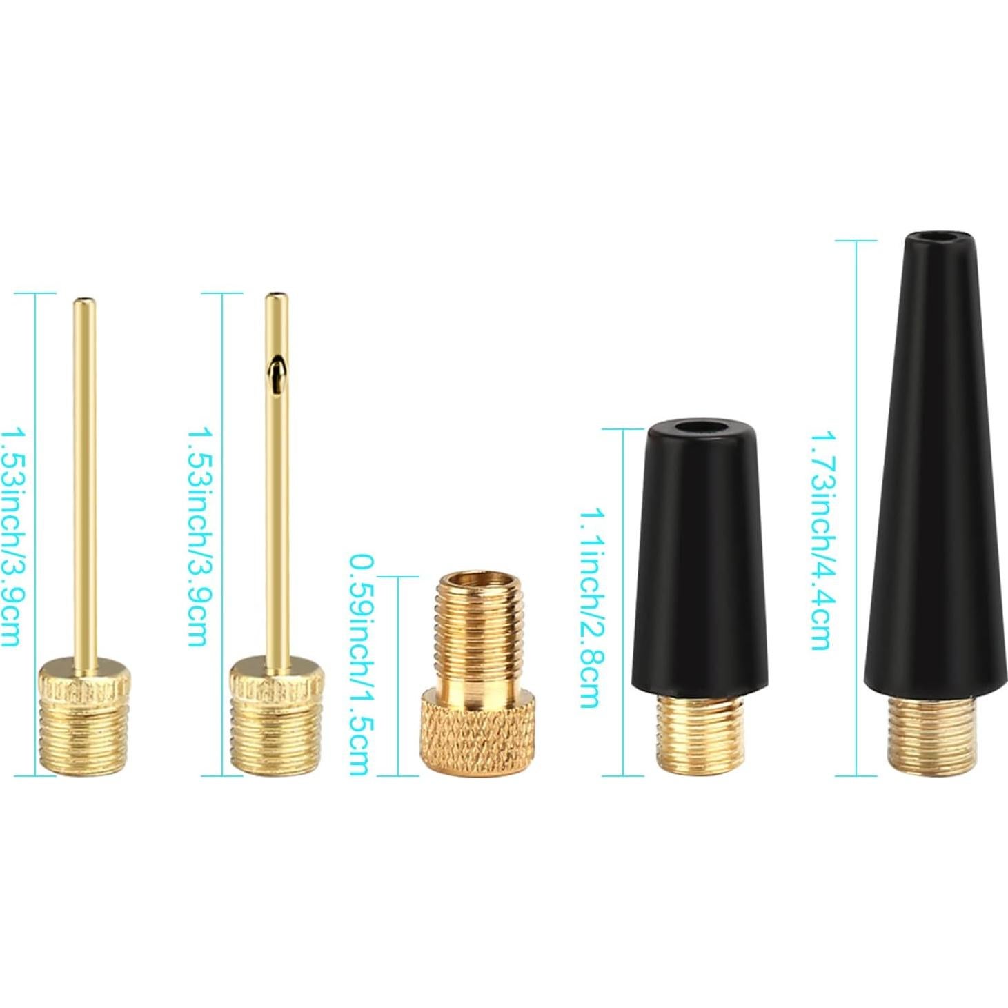 Kit de Agujas de Inflado Verlimk para Pelotas y Globos 5pcs