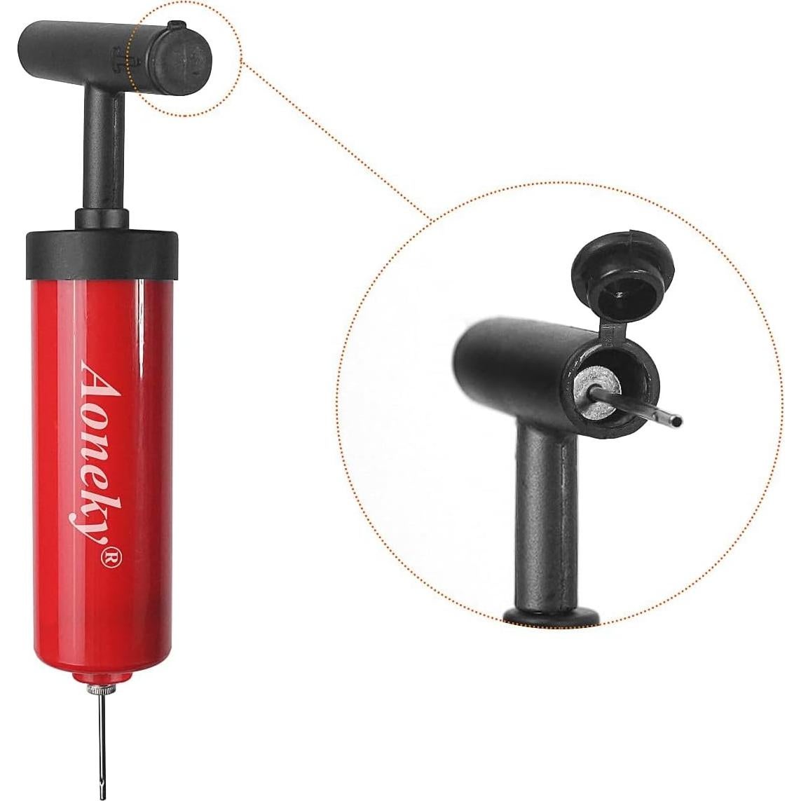 Bomba de aire manual portátil Aoneky 11 PSI 15 cm