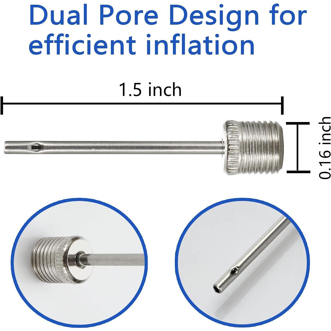 25 Agujas de Bomba de Aire Verlimk para Pelotas Deportivas