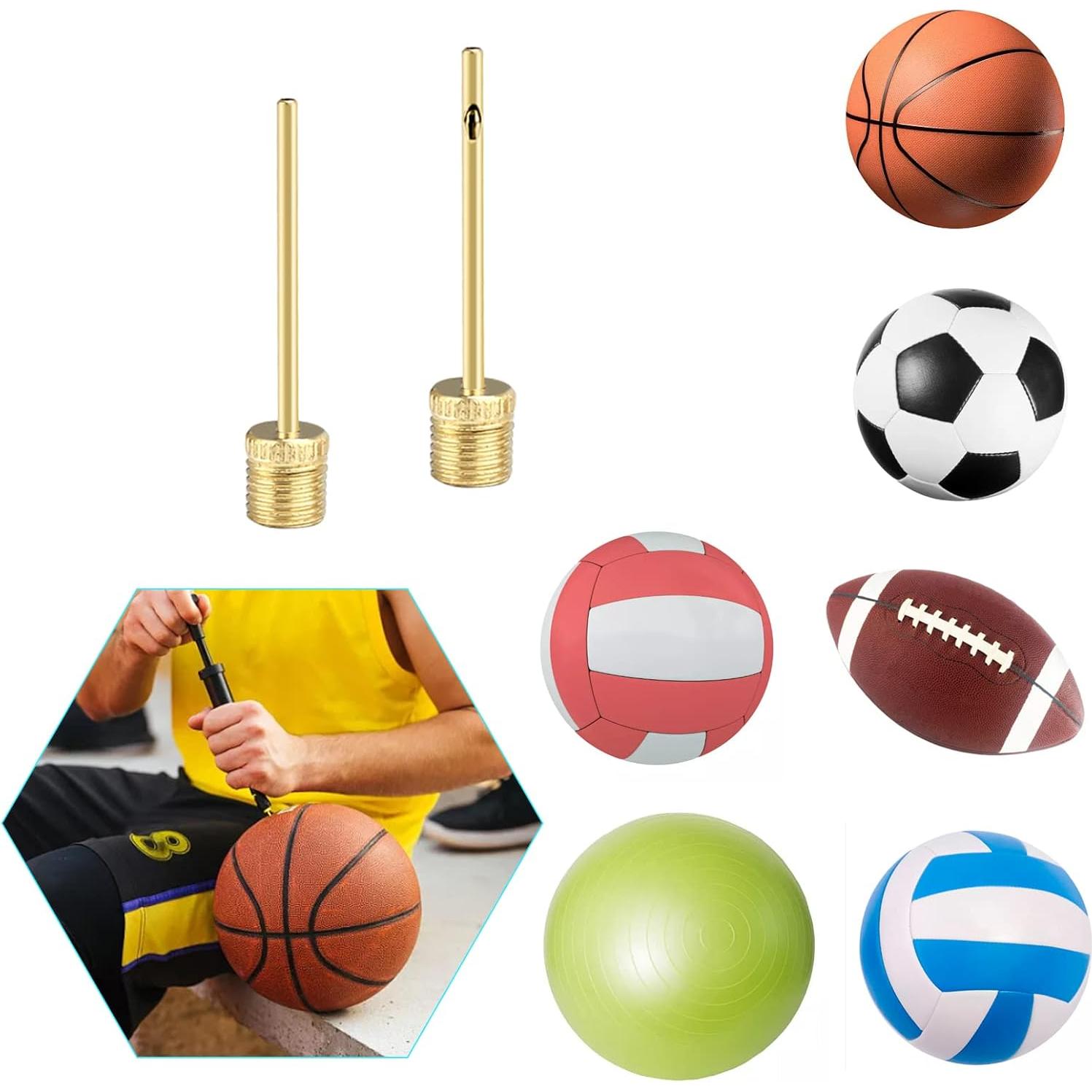 25 Agujas de Bomba de Aire Verlimk para Pelotas Deportivas