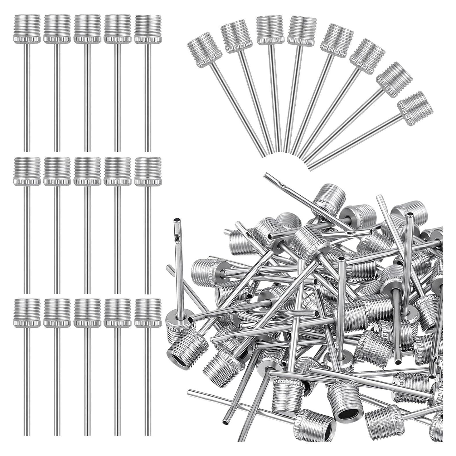 60 Agujas de Bomba Sorcristy para Inflar Pelotas Deportivas