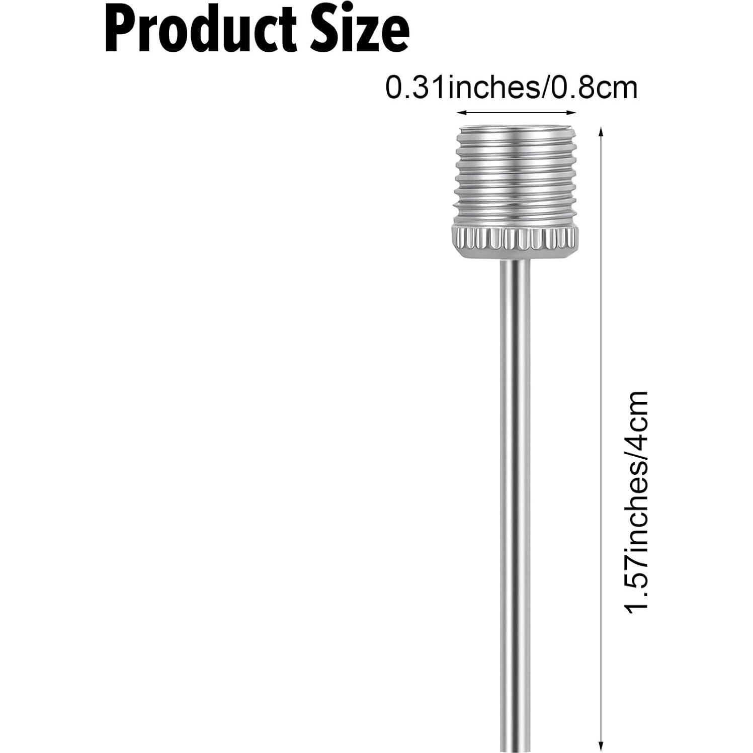 60 Agujas de Bomba Sorcristy para Inflar Pelotas Deportivas