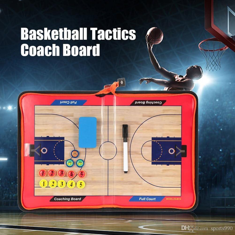 Tablero de Estrategia Baloncesto Wrzbest con Silbato Entrenador