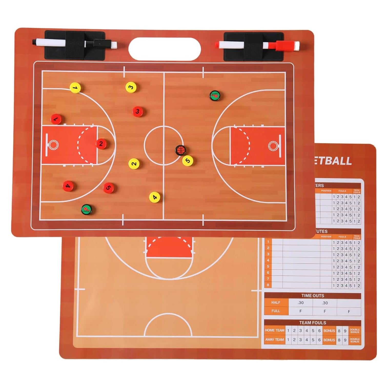 Pizarra de Entrenador SANXIULY Borrable Doble Cara 40.6x28cm