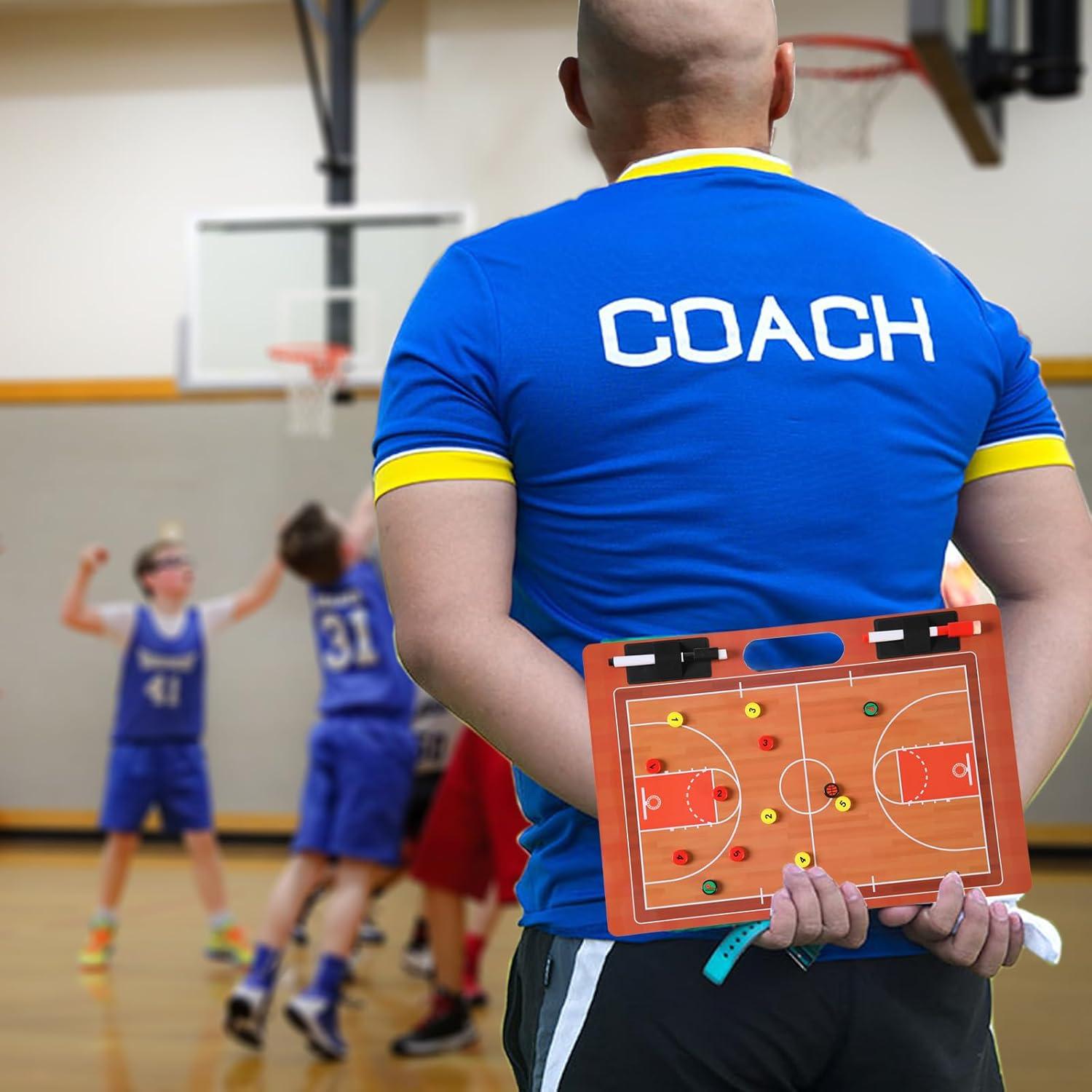 Pizarra de Entrenador SANXIULY Borrable Doble Cara 40.6x28cm