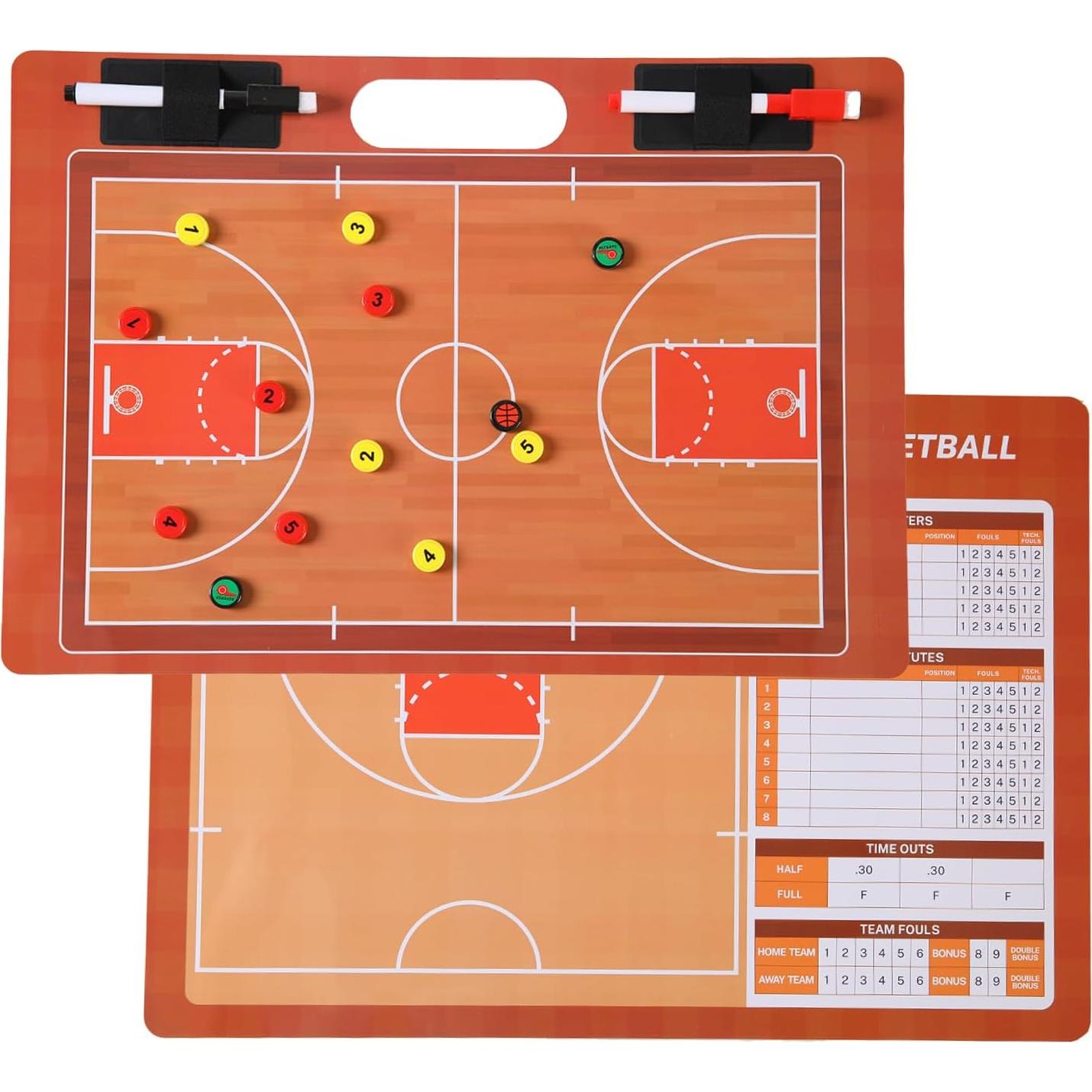 Pizarra de Entrenador SANXIULY Borrable Doble Cara 40.6x28cm