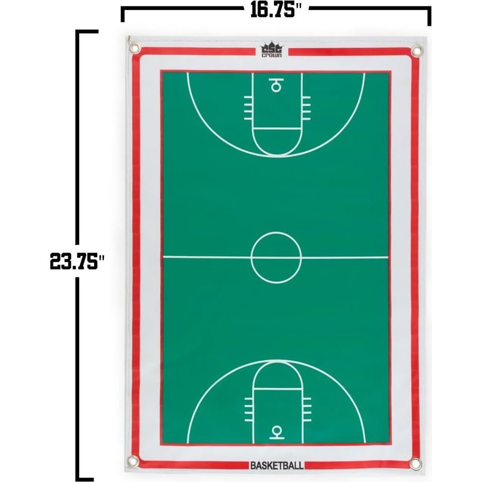 Tablero Magnético de Estrategia Baloncesto Crown 60x42 cm