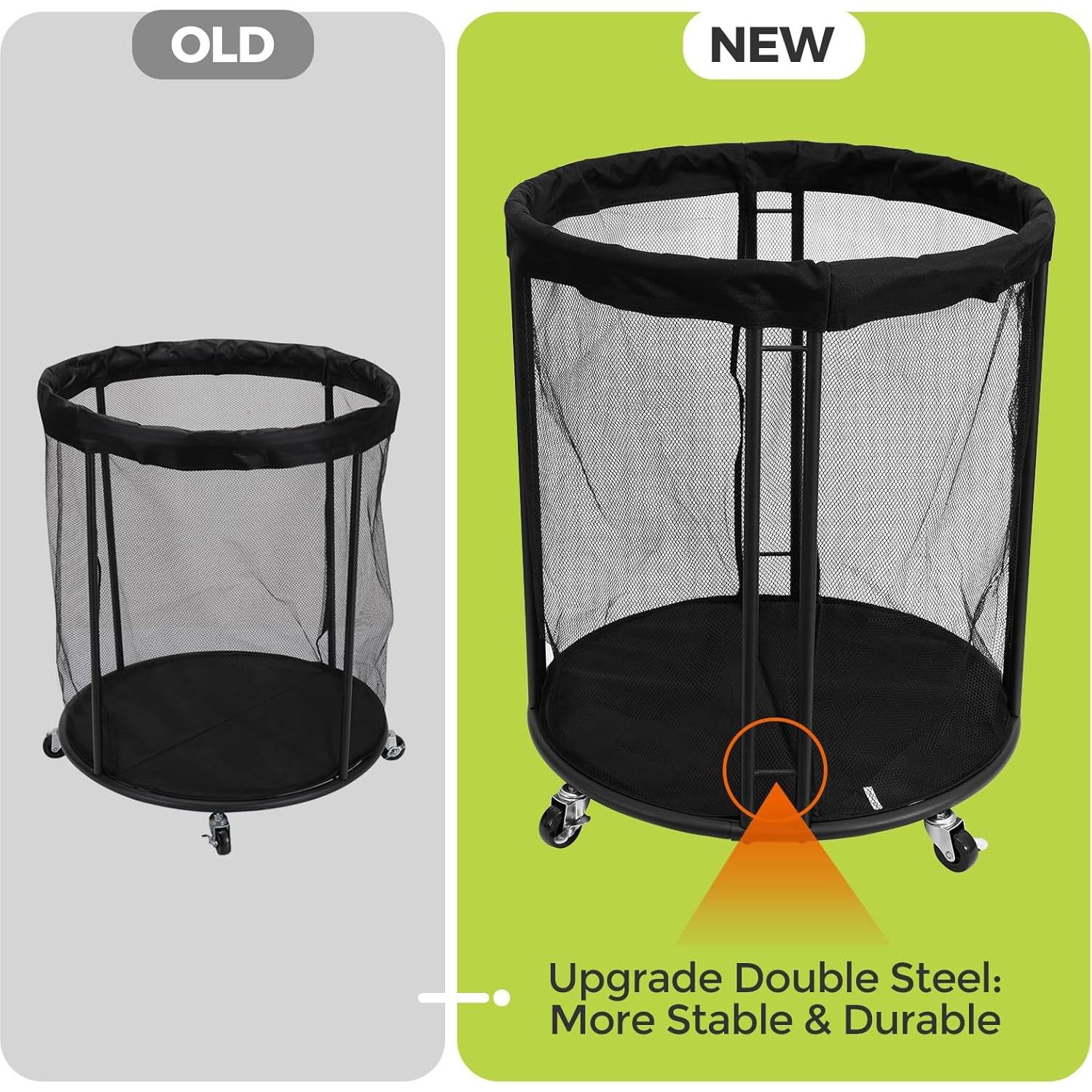 Carro de Almacenamiento de Pelotas Kingarage 197L con Ruedas