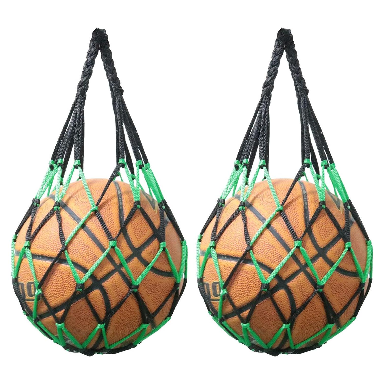 Bolsa de Malla 2PCS SJZBIN Nylon 60cm para Pelotas Deportivas