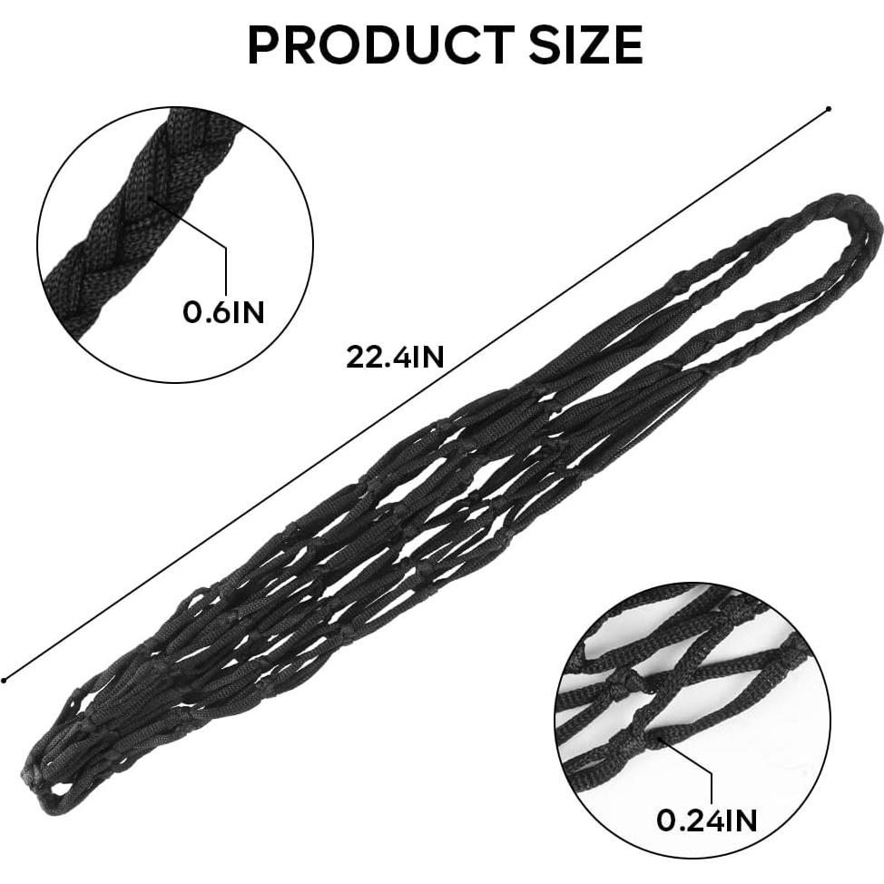 Bolsa de Red de Baloncesto JBM 2 Paquetes para Pelotas 3-5