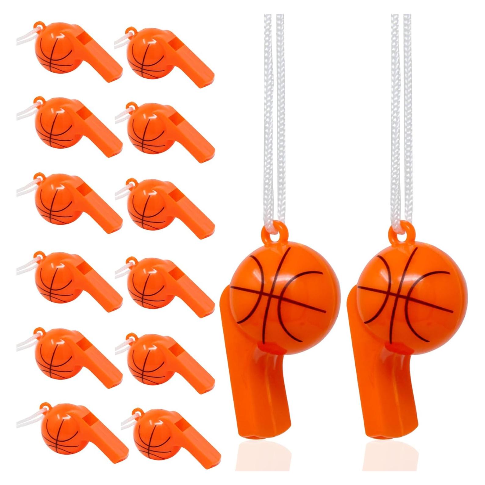 Silbatos de Baloncesto con Cordón - Paquete de 12 TRIBELLO