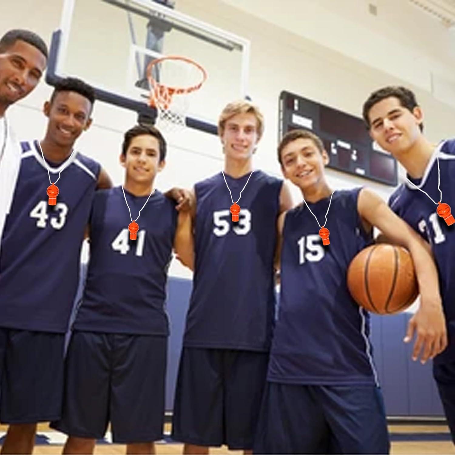 Silbatos de Baloncesto con Cordón - Paquete de 12 TRIBELLO