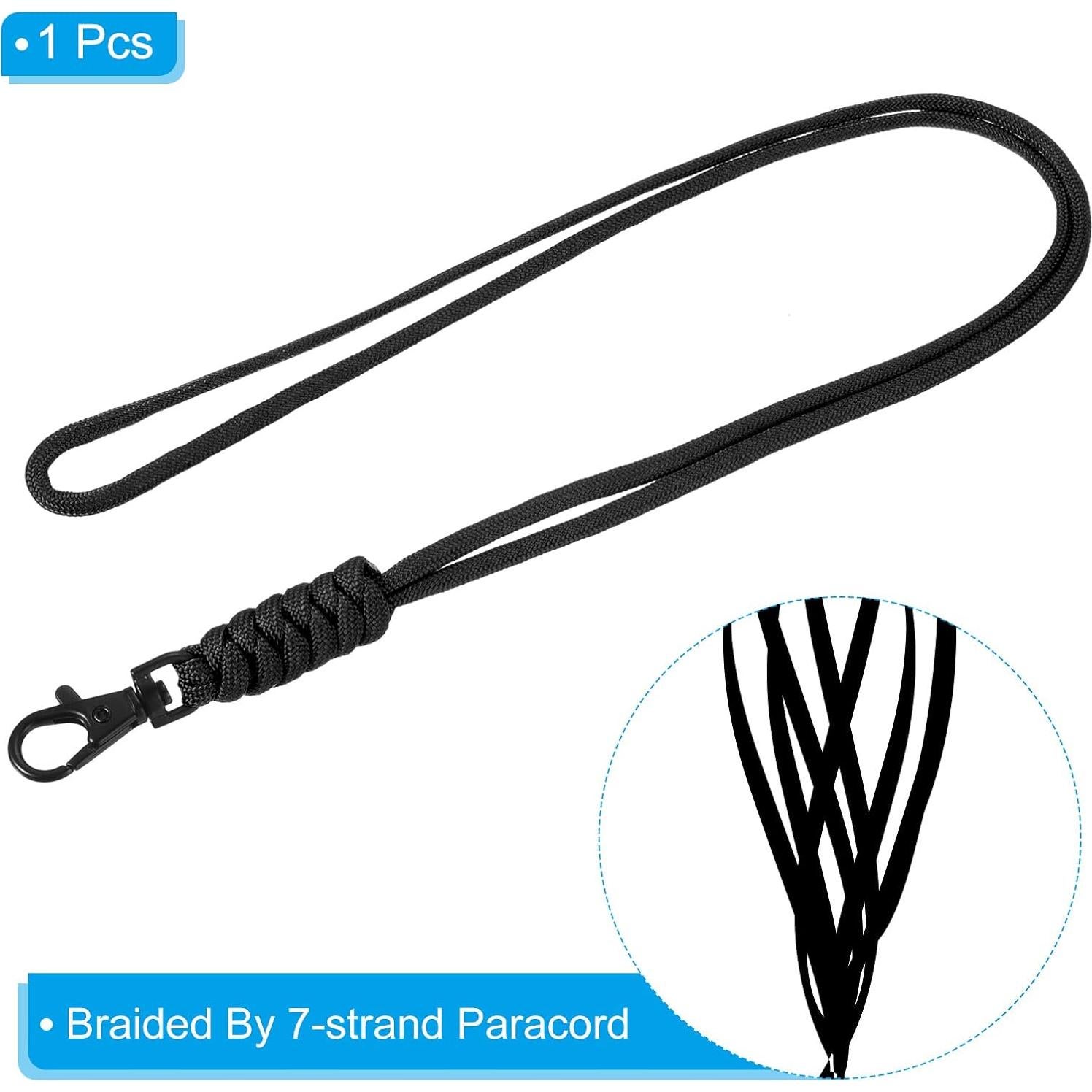 Cinta para Insignias PATIKIL Negra con Gancho de Langosta