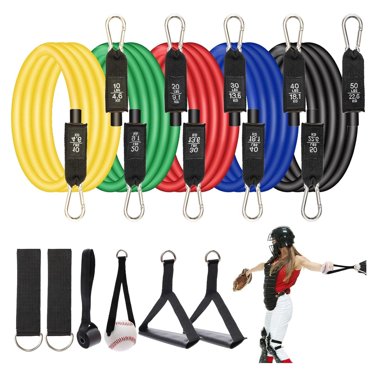 Entrenador de Resistencia Coolrunner para Béisbol - 5 Bandas