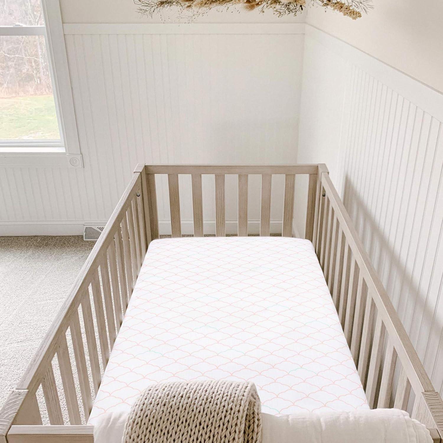 Sábanas Ajustables para Cuna Newton Baby 100% Algodón Orgánico