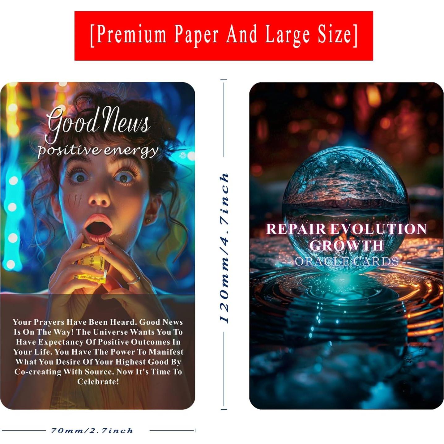 Baraja de Cartas Oráculo Sanadoras Sishui - 44 Cartas Premium