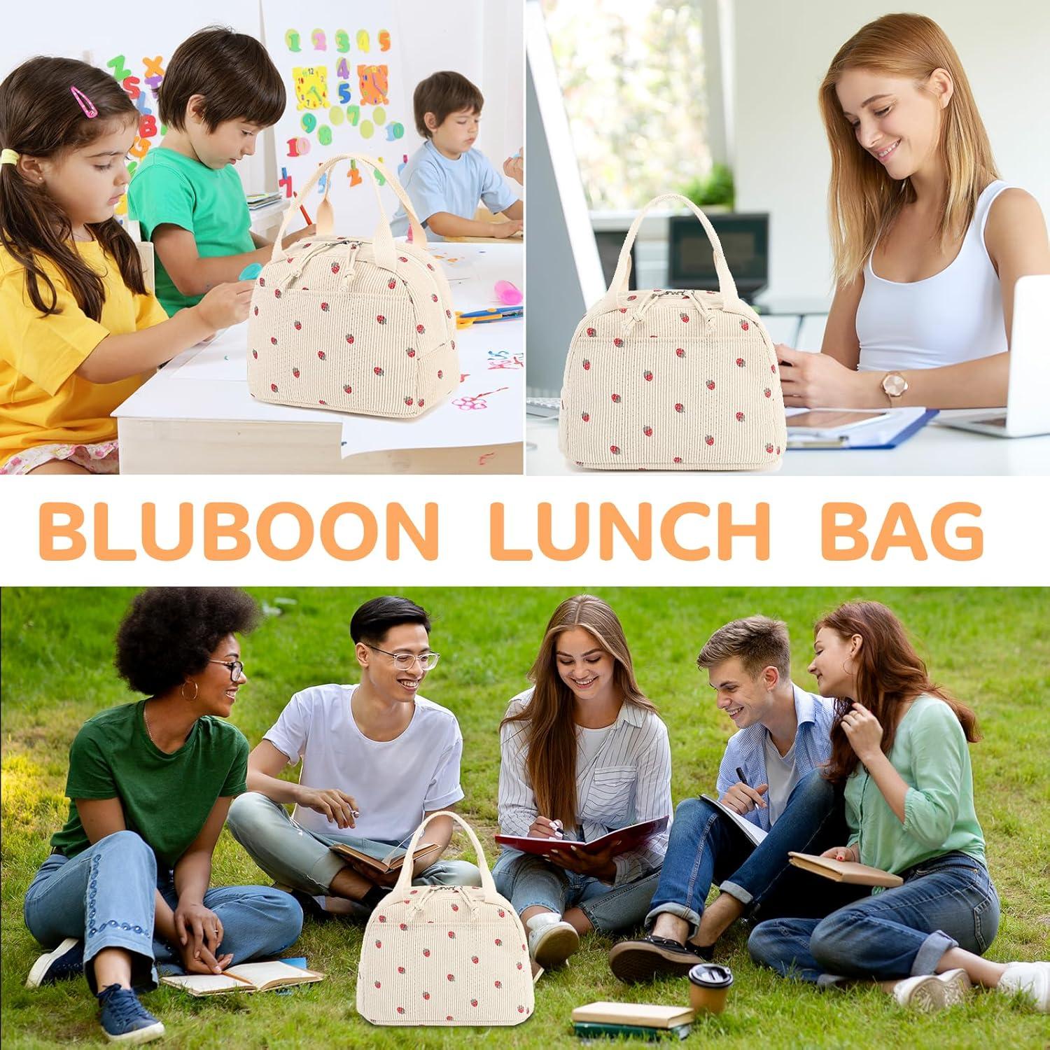 Bolsa de Almuerzo Bluboon Corduroy 3L Impermeable Moderna