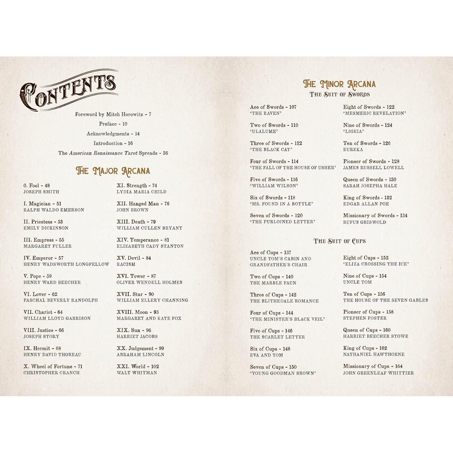 The American Renaissance Tarot: (Tarot Kit Box Set with 78 Cards and Guide Book)