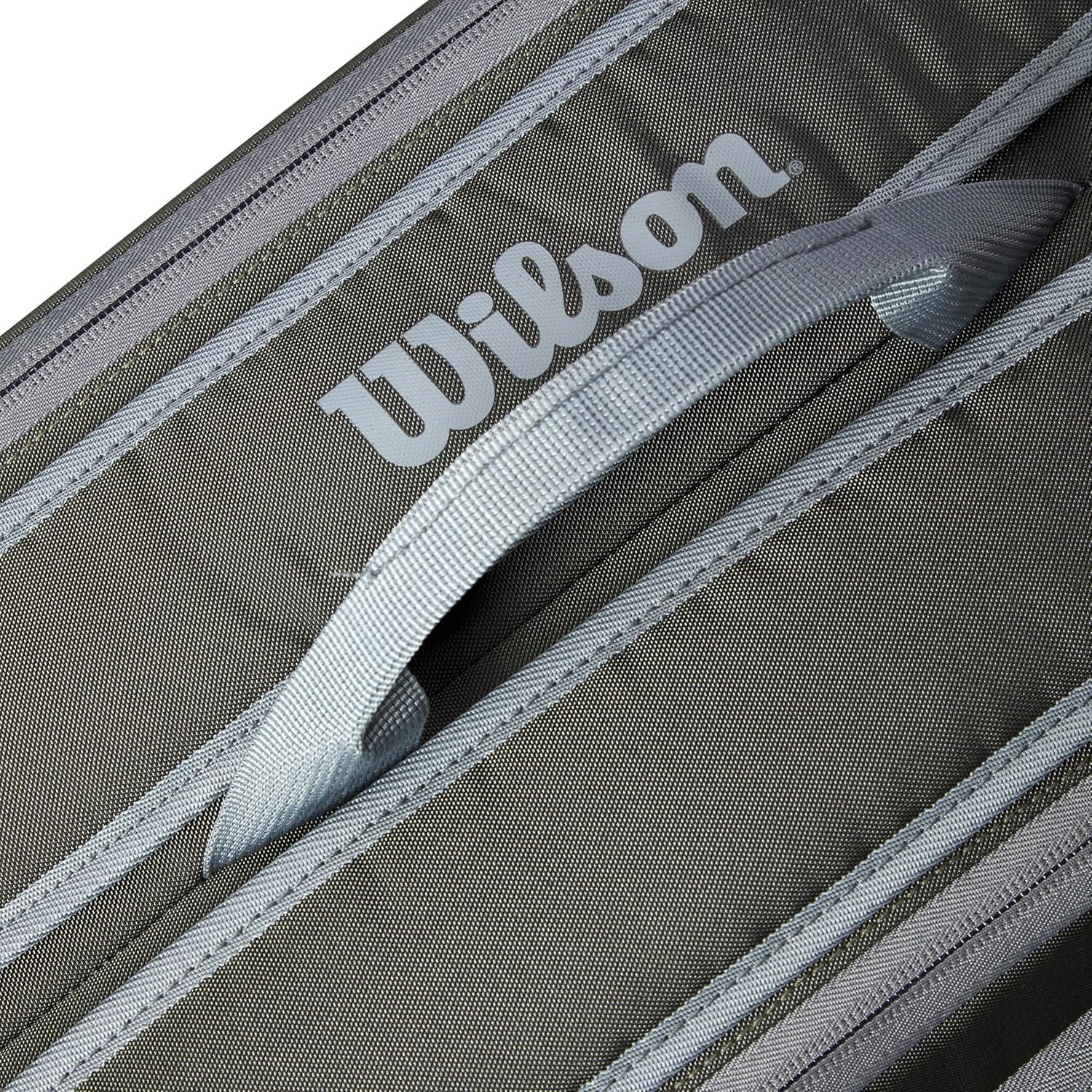 Bolsa de Raquetas de Tenis WILSON Tour 6 Pack Verde Oscuro