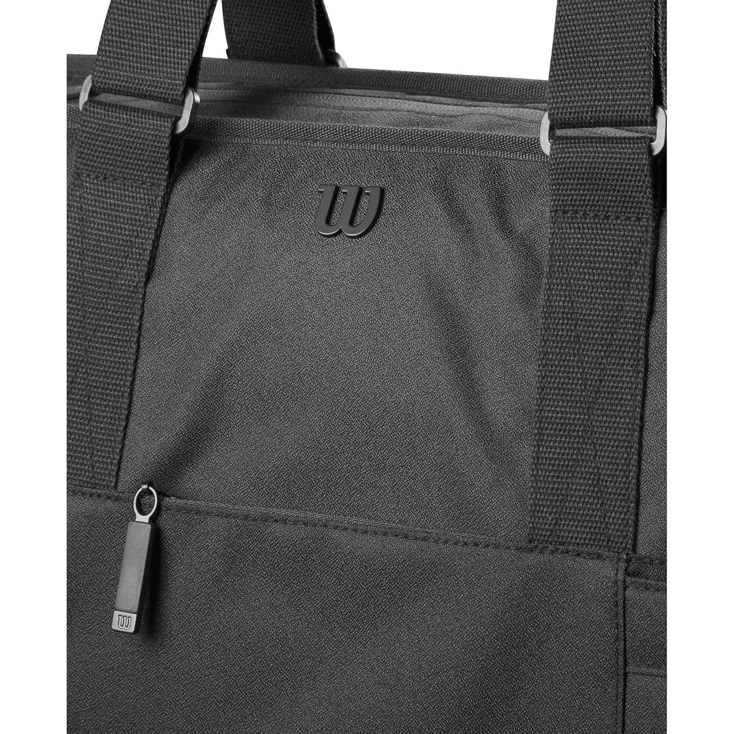 Bolsa de Tenis Wilson Lifestyle Tote 2024 - 2 Raquetas, Negra