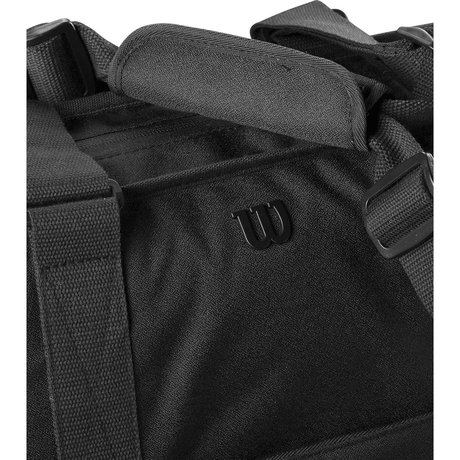 Bolsa de Tenis Wilson Lifestyle Tote 2024 - 2 Raquetas, Negra