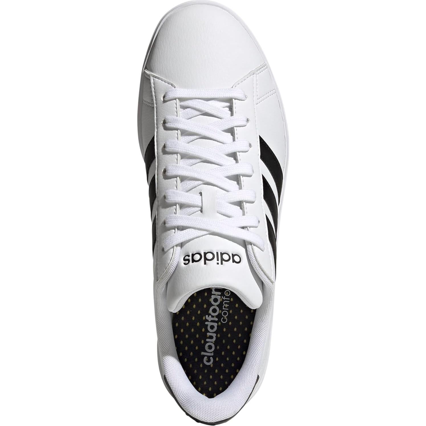 Zapato Adidas Grand Court 2.0 Hombre Blanco/Negro Talla 7
