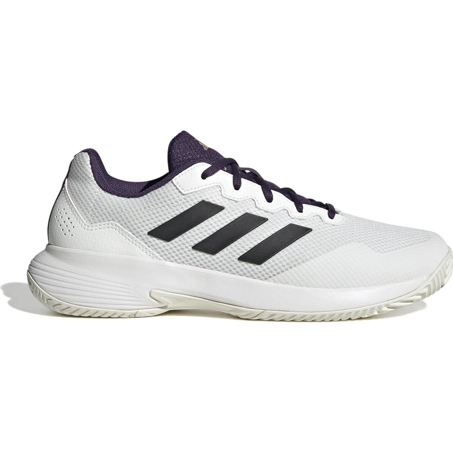 Zapatillas de Tenis Adidas Gamecourt 2.0 para Hombres - Blanco/Negro