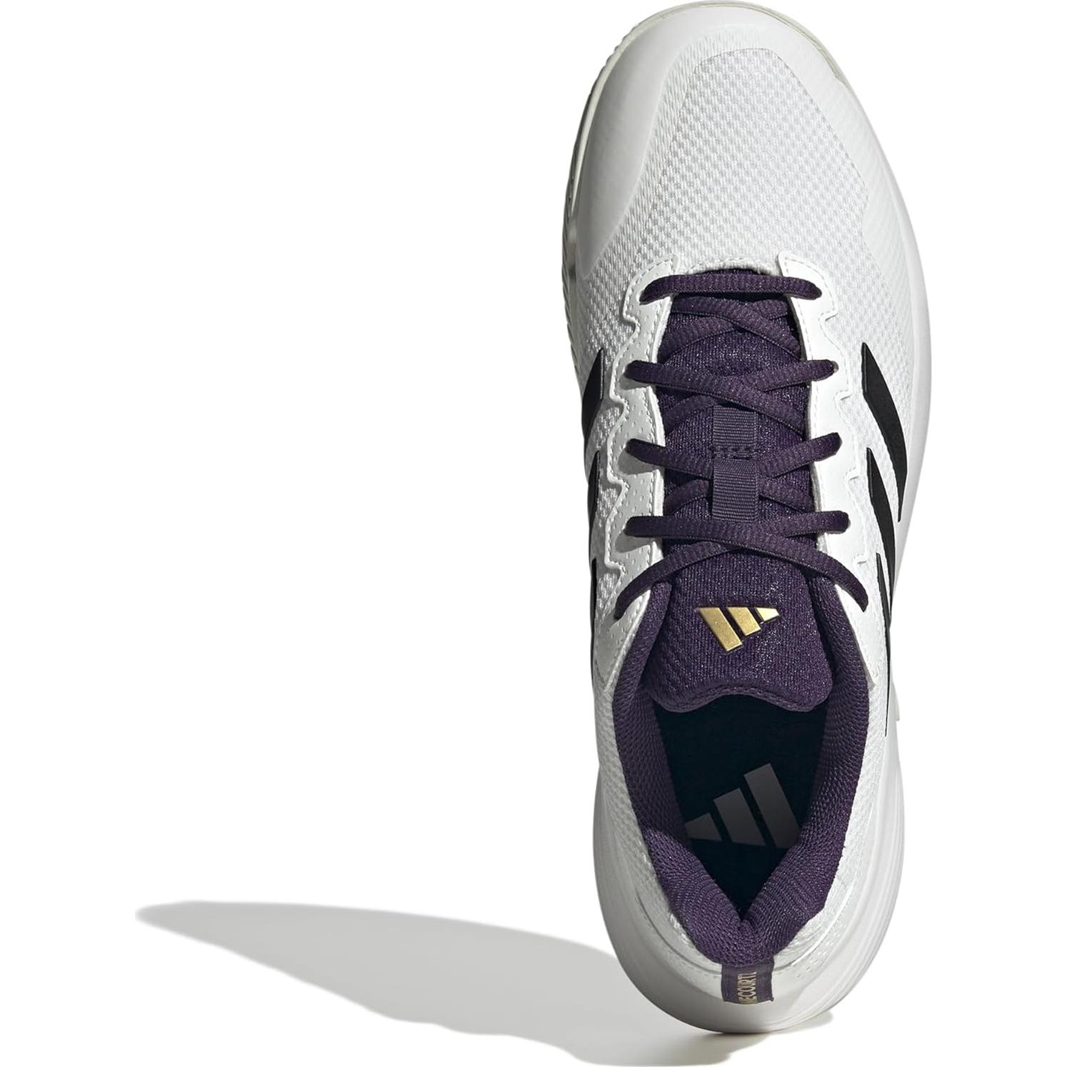 Zapatillas de Tenis Adidas Gamecourt 2.0 para Hombres - Blanco/Negro