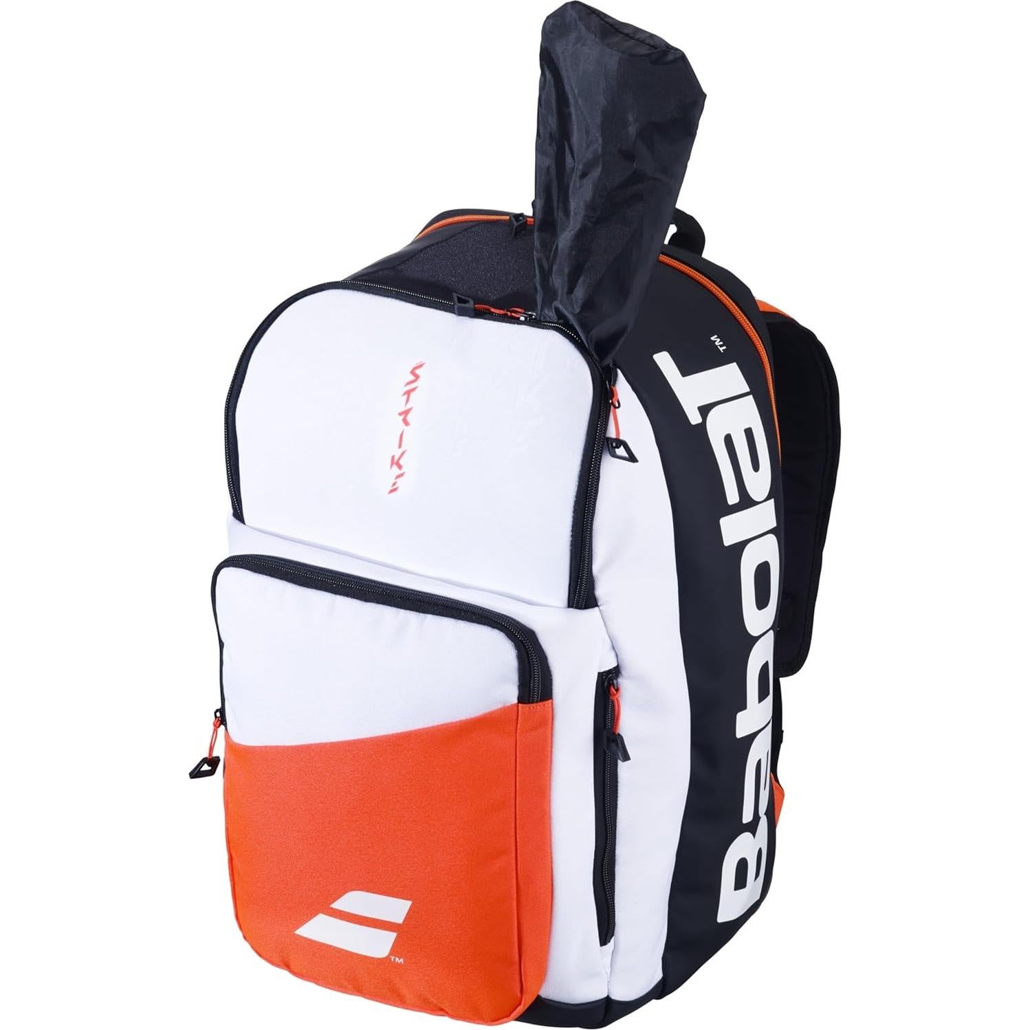 Mochila de Tenis Babolat Pure Strike 42L Blanco/Rojo