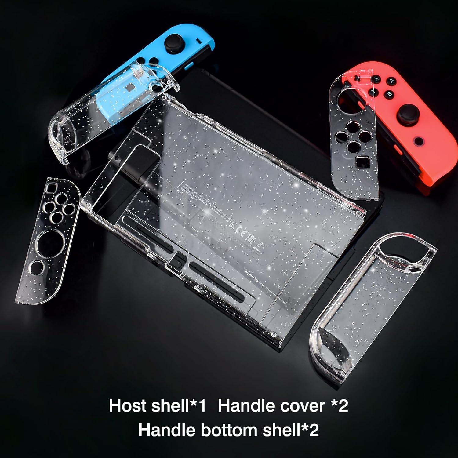 Funda Cristal DLseego para Nintendo Switch - Brillo y Protección
