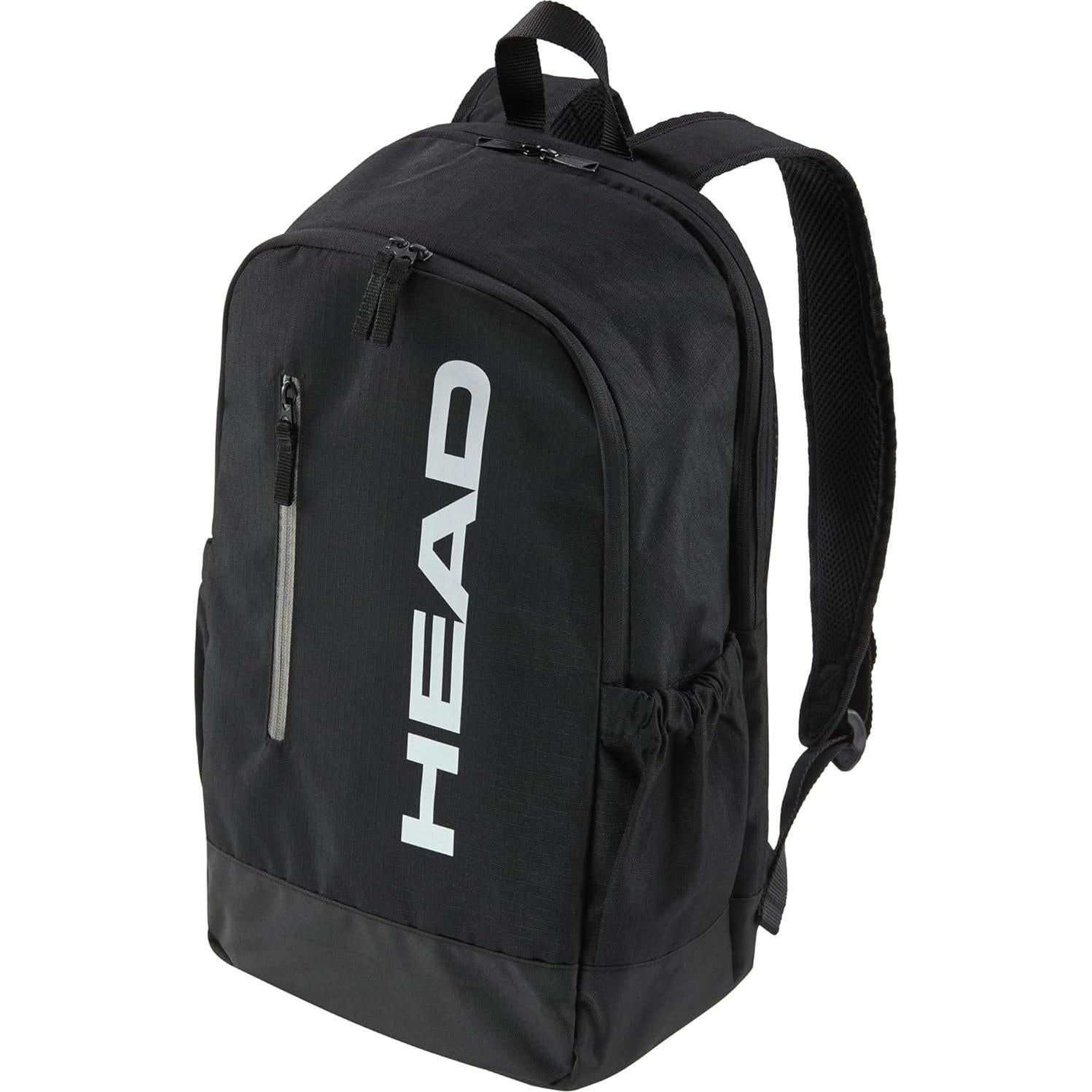 Mochila de Tenis HEAD Base 17L Negra con Compartimento para Raquetas