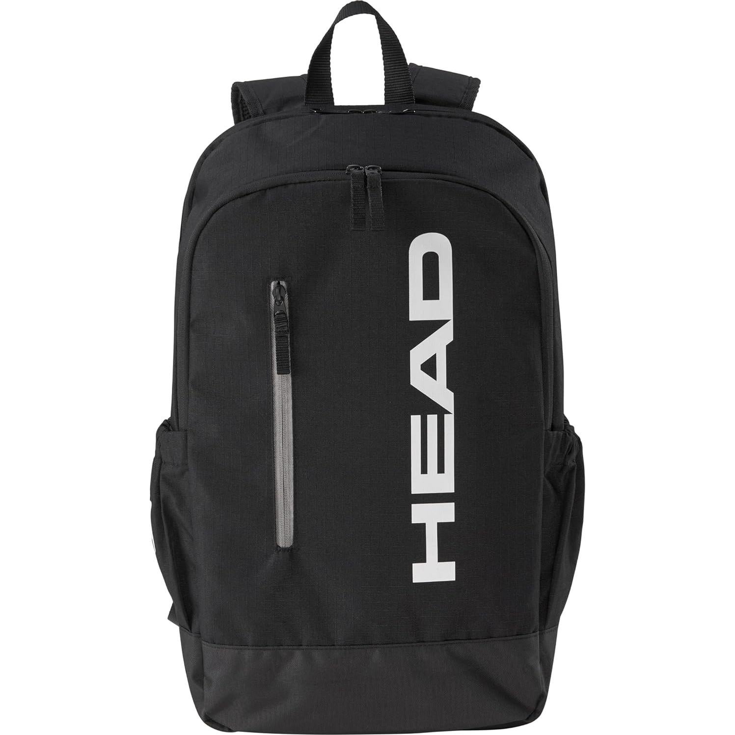 Mochila de Tenis HEAD Base 17L Negra con Compartimento para Raquetas