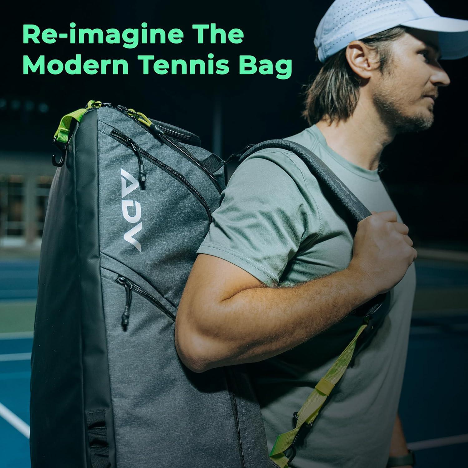 Mochila de Tenis ADV Pro V3 - 62L - Compartimento para Zapatos