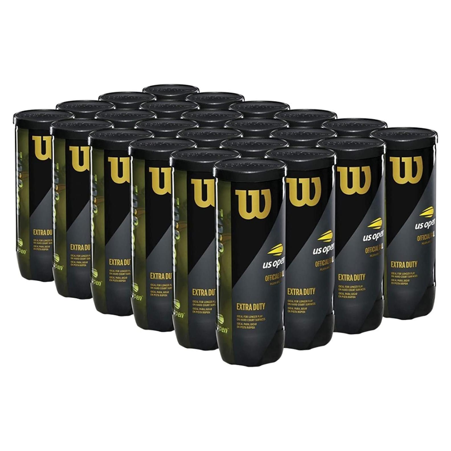 Pelotas de Tenis WILSON US Open Extra Duty 24 Paquetes