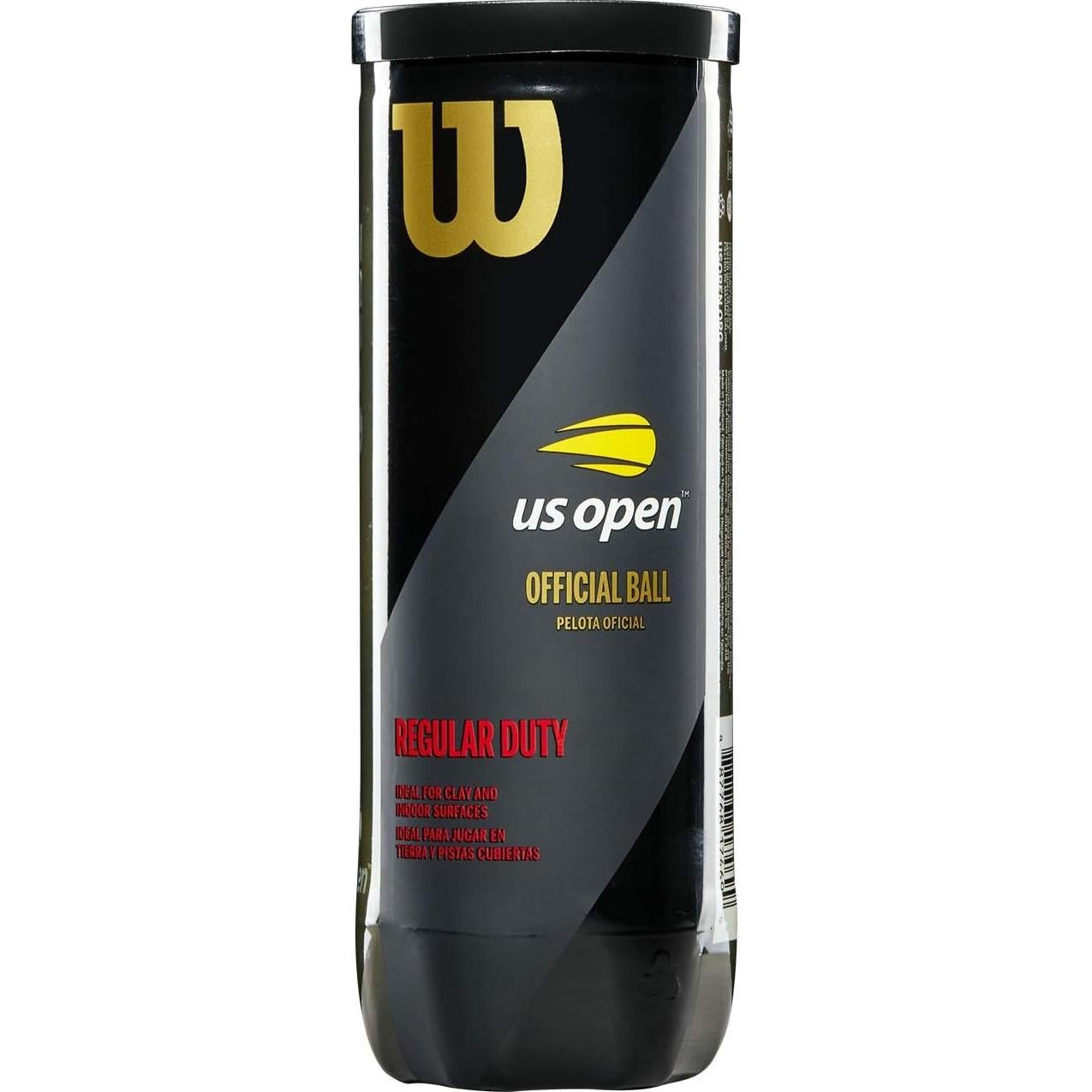 Bolas de Tenis WILSON US Open - Caja de 24 Latas (72 Bolas)