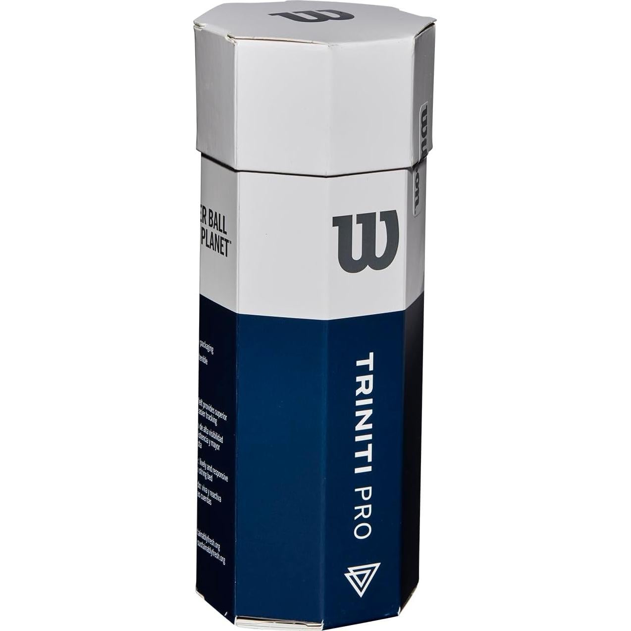 Pelotas de Tenis Wilson Triniti Pro - 3 Unidades, Amarillo