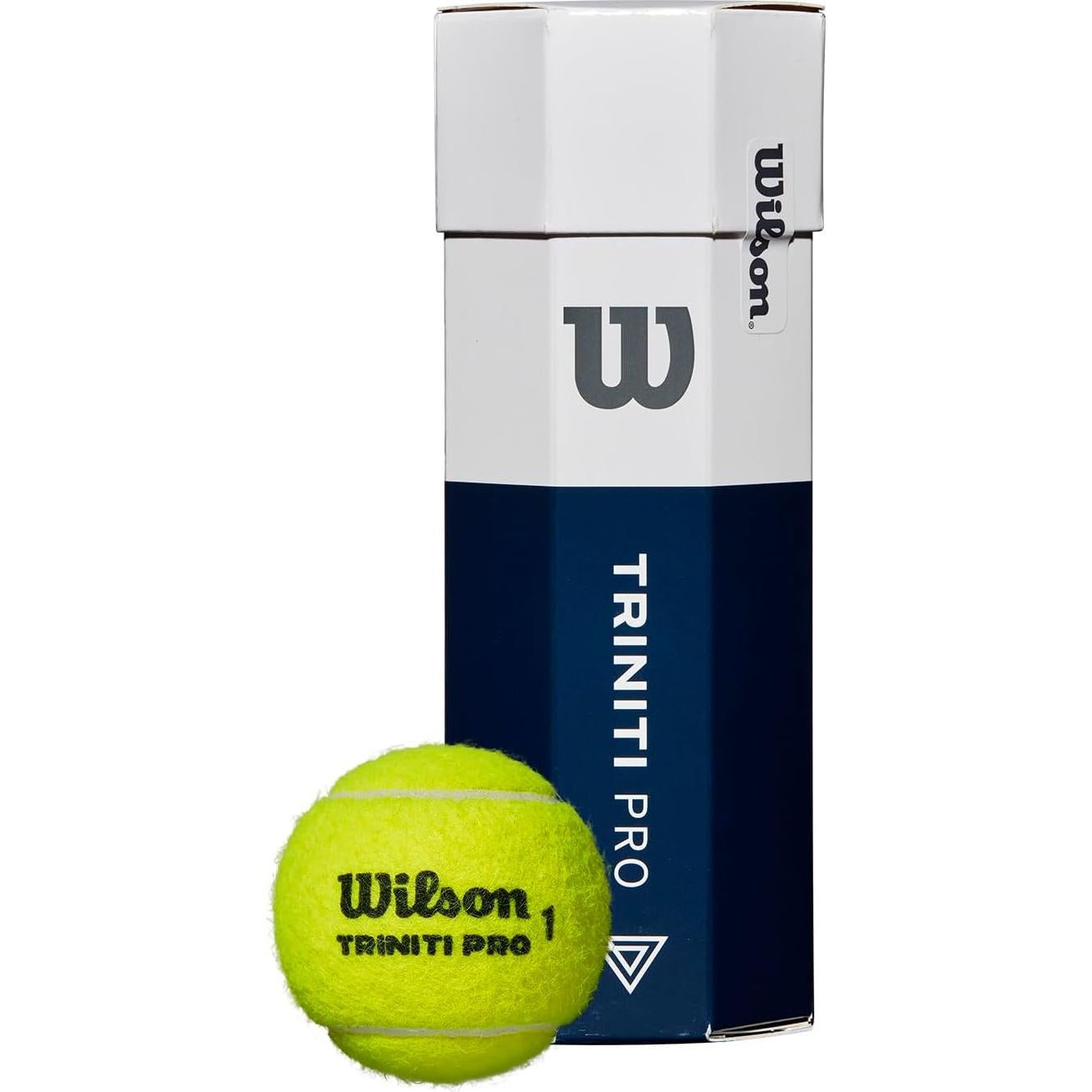 Pelotas de Tenis Wilson Triniti Pro - 3 Unidades, Amarillo