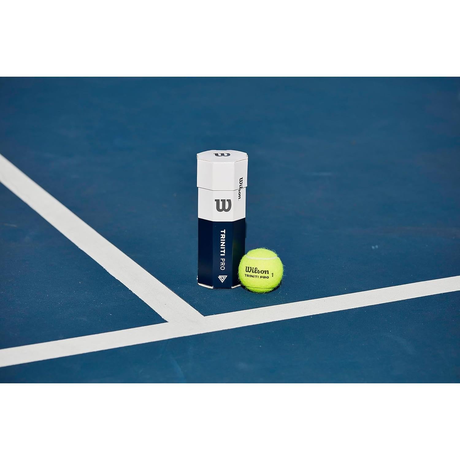 Pelotas de Tenis Wilson Triniti Pro - 3 Unidades, Amarillo