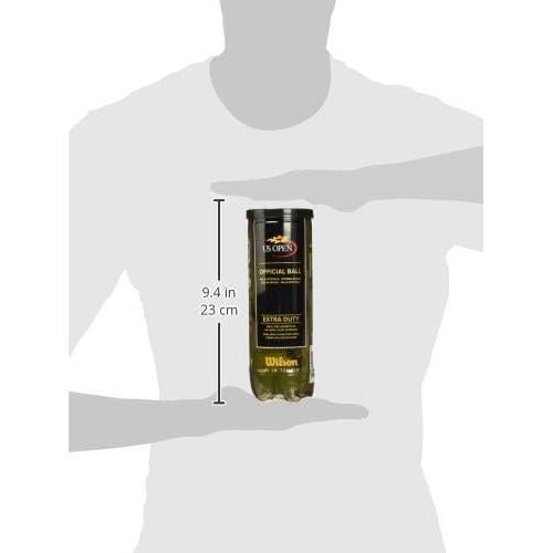 Pelotas de Tenis Wilson US Open - Paquete de 4 Latas (12 Pelotas)