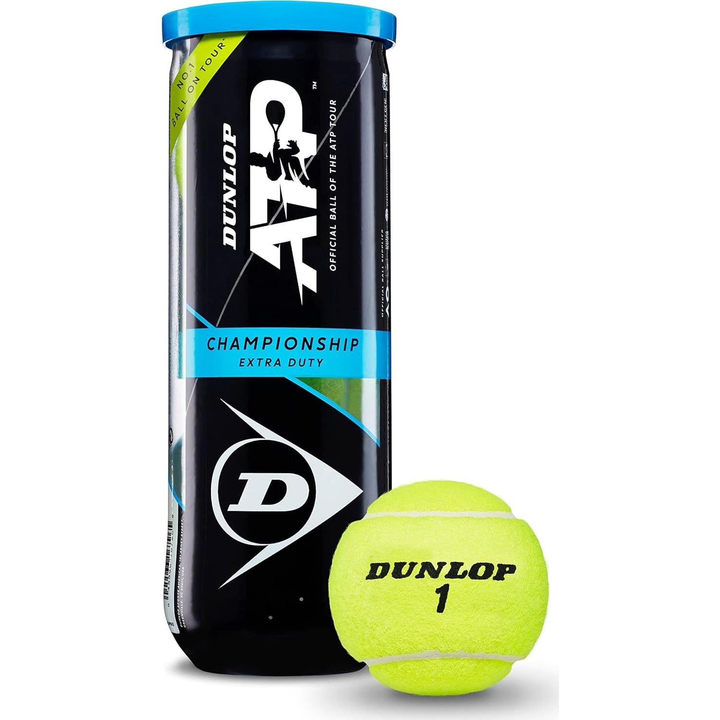 Pelotas de Tenis Dunlop Sports ATP - Caja de 24 Latas