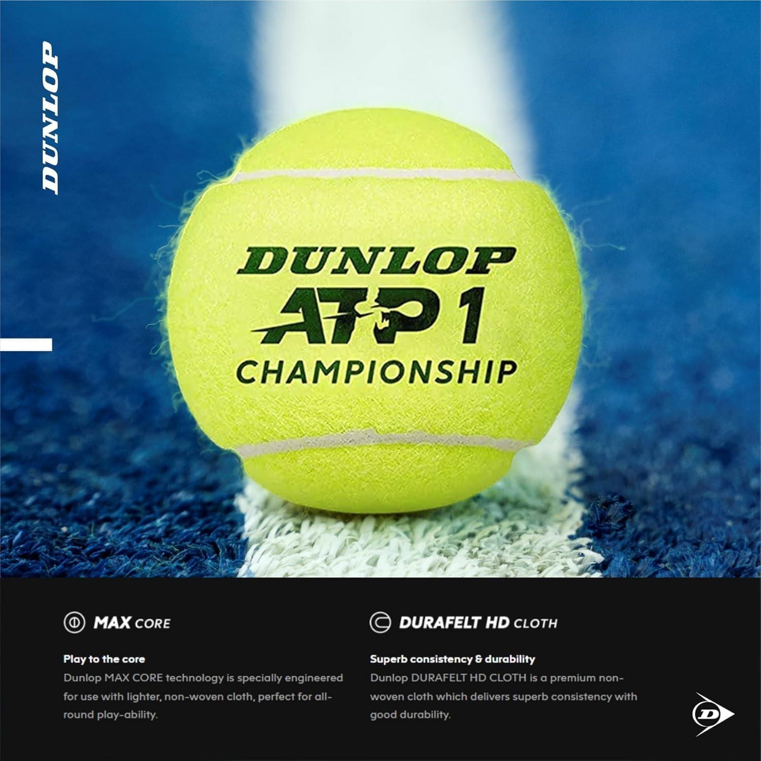 Bolas de Tenis DUNLOP ATP Extra Duty - 72 Bolas